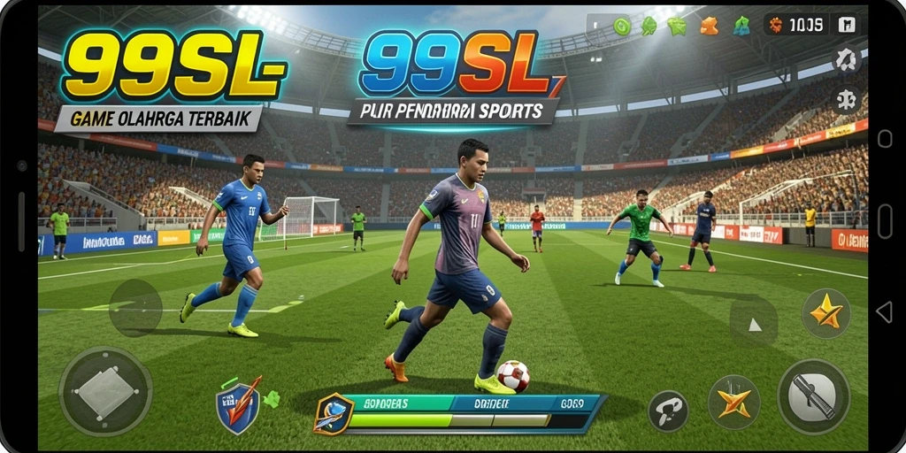 Screenshot <strong>99SL</strong> menampilkan aksi pertandingan yang seru dan penuh tantangan.