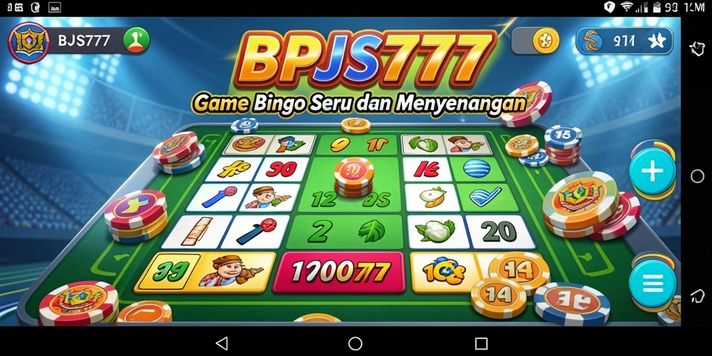 Screenshot gameplay BPJS777 menunjukkan keseruan bermain Bingo.