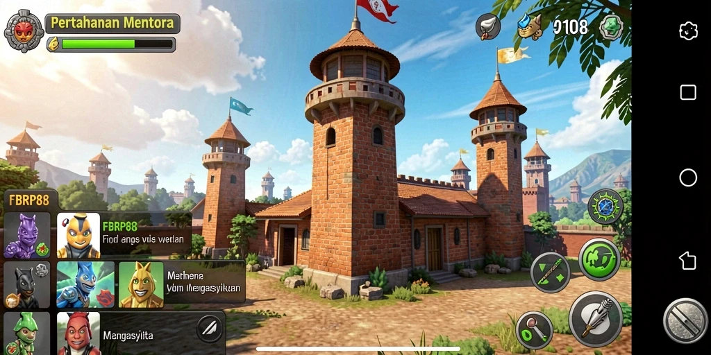 Tampilan gameplay FBRP88 yang menegangkan dan mengasyikkan.