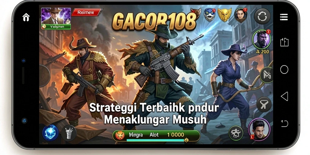 Tampilan gameplay strategis yang seru dan menantang.
