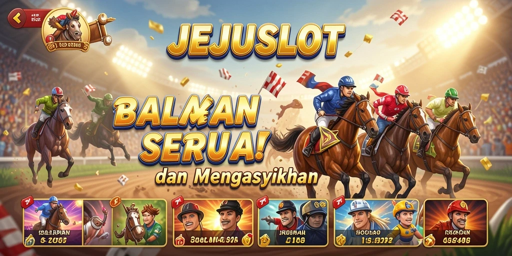 Tampilan luar biasa dari gameplay balapan di JEJUSLOT.