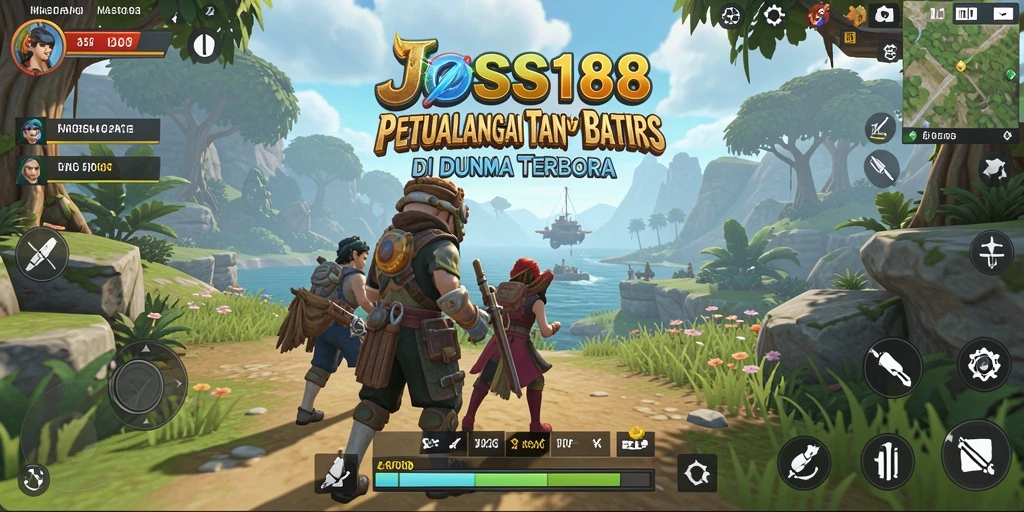 Tampilan gameplay <strong>JOSS188</strong> yang menakjubkan di dunia terbuka.