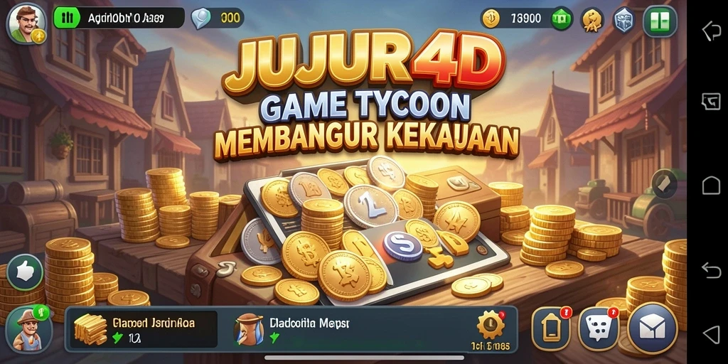 Tampilan menarik dari gameplay JUJUR4D yang seru dan mendebarkan.