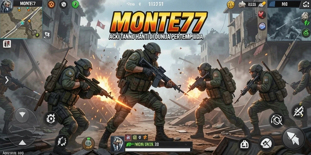 Gameplay seru di dunia aksi MONTE77 dengan pertarungan mendebarkan.