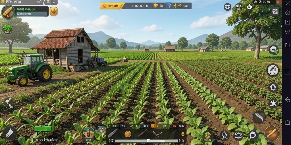 Tampilan gameplay PT89 yang penuh warna dan interaktif.