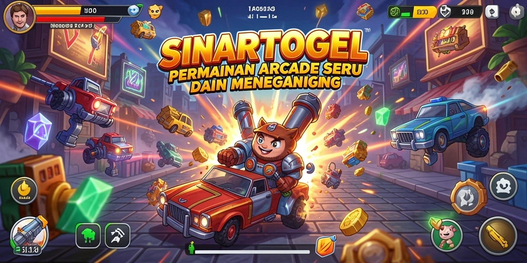 Screenshot gameplay SINARTOGEL menampilkan keseruan Arcade yang menegangkan.