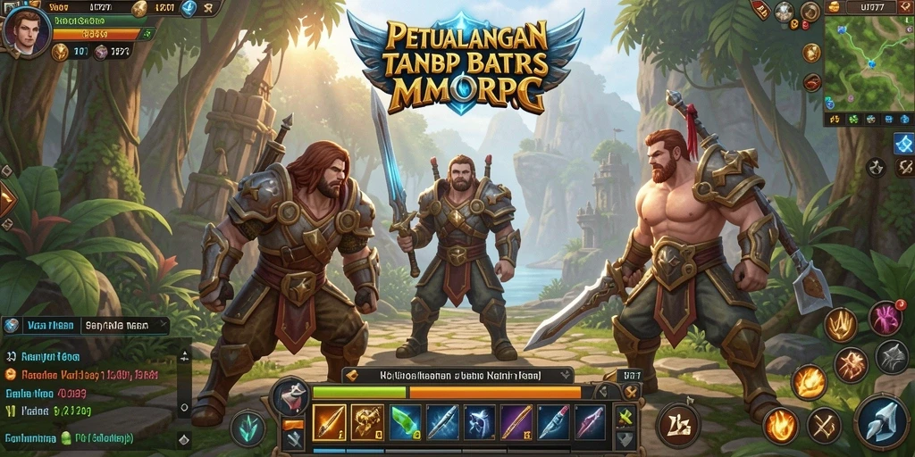 Gameplay seru di UT77 dengan petualangan epik dan pertarungan mendebarkan.